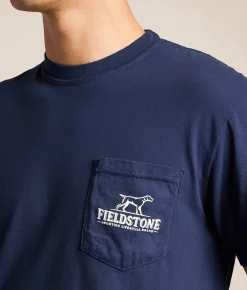 Fieldstone On The Green T-Shirt Navy Hot