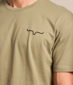 Tops|Graphic T-Shirts | Kimes Ranch On The Run T-Shirt Light Olive