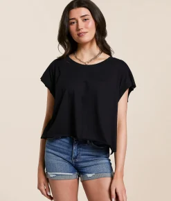 Tops | Hyfve Open Back Cropped Top Sage