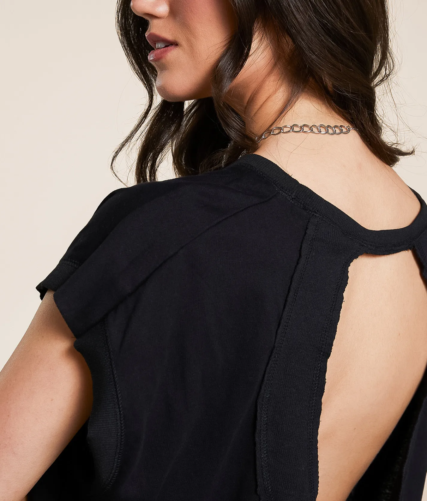 Tops | Hyfve Open Back Cropped Top Sage