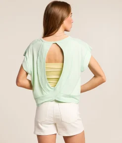 FITZ + EDDI Open Back Top Jasper Outlet