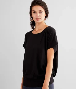 Mono B Open Back T-Shirt Black Sale