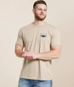 Graphic T-Shirts | Ariat Optical Mountain T-Shirt Brindle Heather