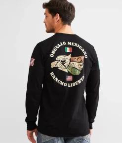 Graphic T-Shirts | Freedom Ranch Orgullo Mexicano T-Shirt Jet Black