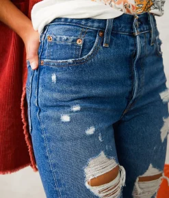 Levi's® 501 Original Cropped Jean Oxnard Boundary Breaker Discount