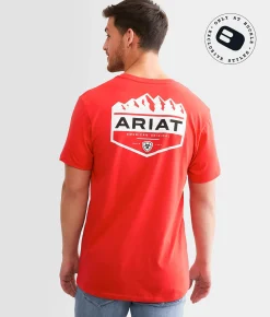 Ariat Original Hex Mountain T-Shirt Mars Red Best