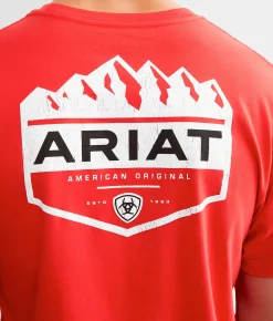 Ariat Original Hex Mountain T-Shirt Mars Red Best