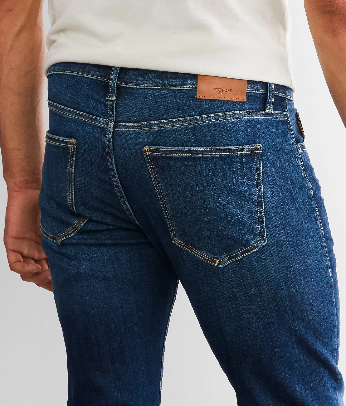 Outpost Makers Original Straight Stretch Jean Florian