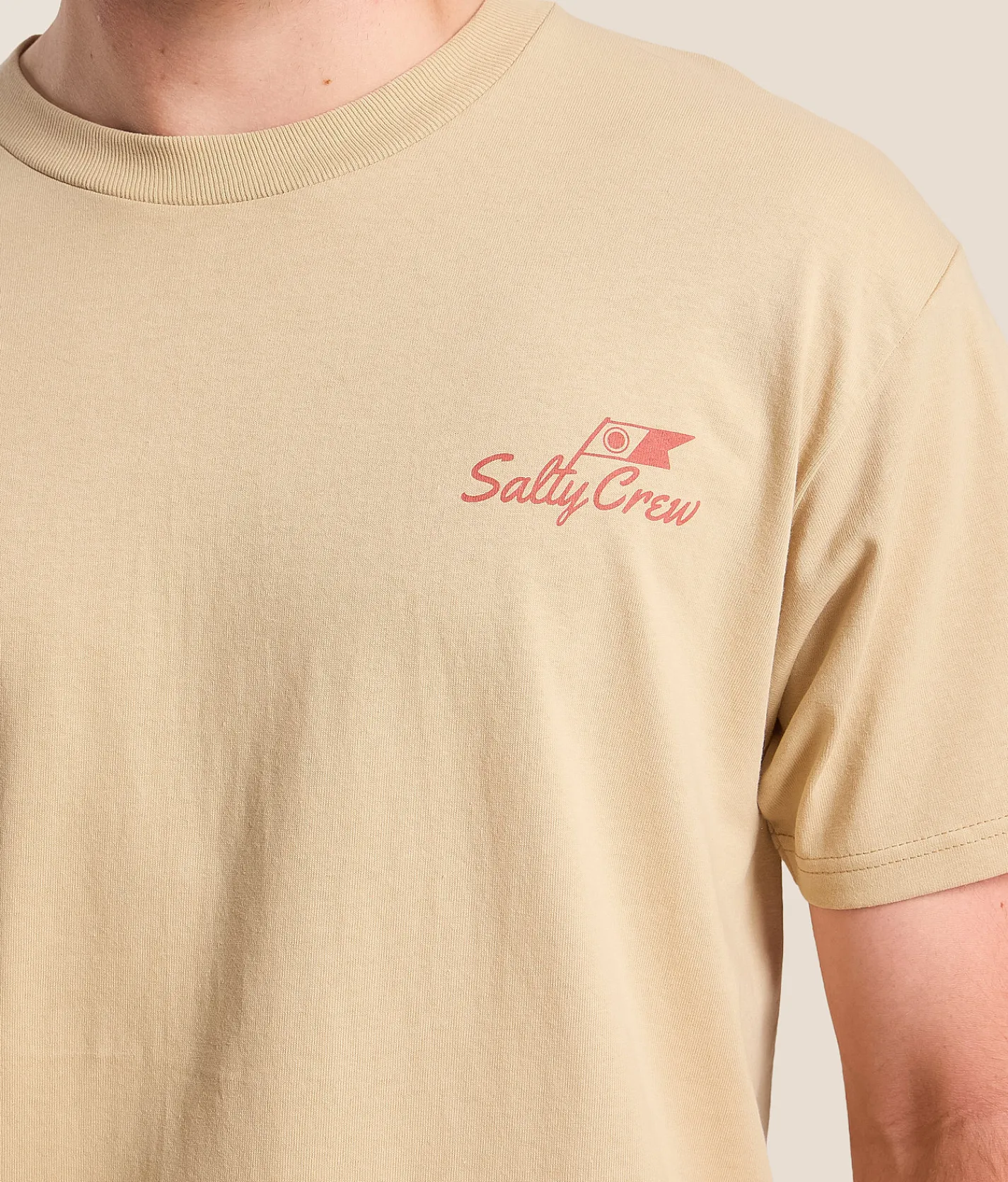 Salty Crew Originals T-Shirt Sand Clearance