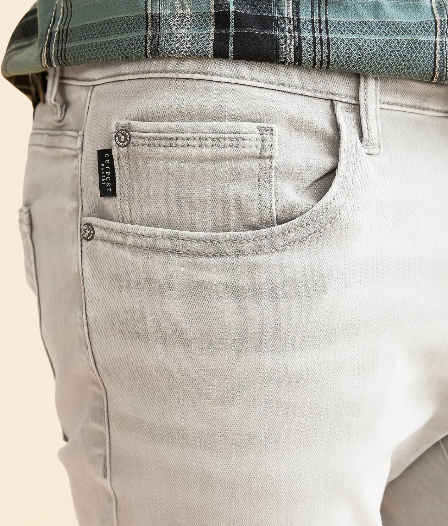 Bottoms | Outpost Makers Original Taper Stretch Pant Ash Grey