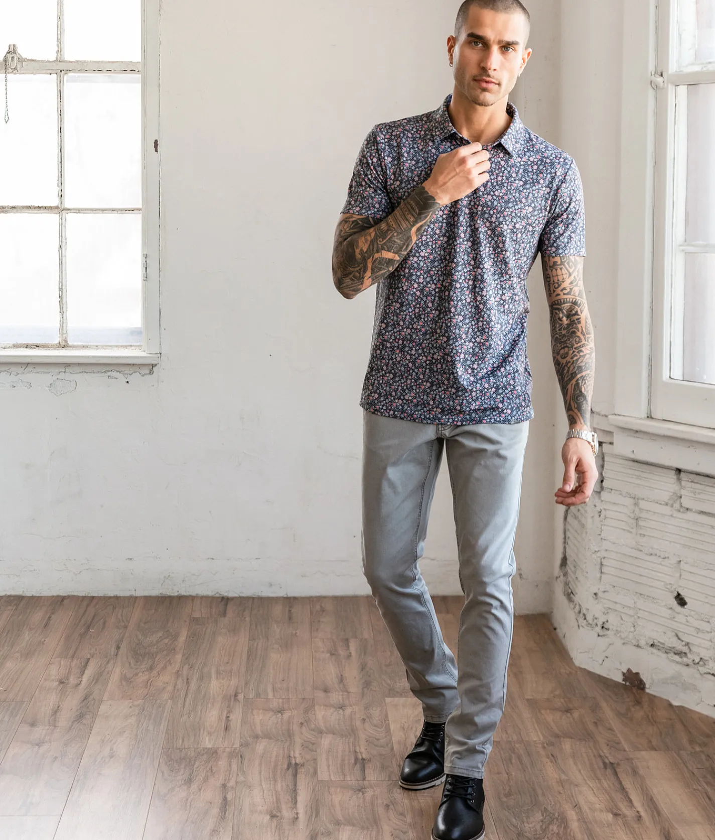 Bottoms | Outpost Makers Original Taper Stretch Pant Steeple Grey