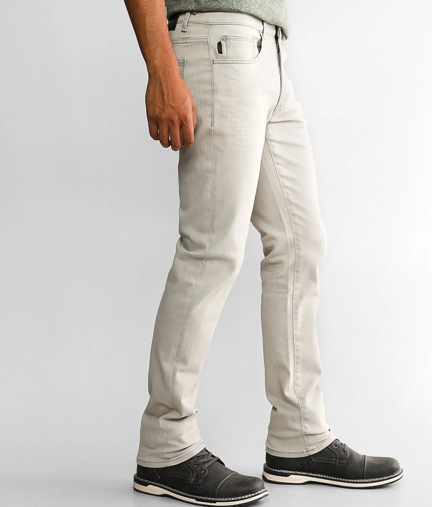 Outpost Makers Original Taper Stretch Pant Fog Grey New