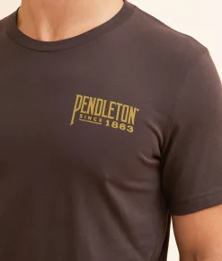 Graphic T-Shirts | Pendleton Original Western T-Shirt Brown