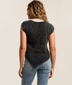 Tops | Gilded Intent O-Ring Top Washed Black