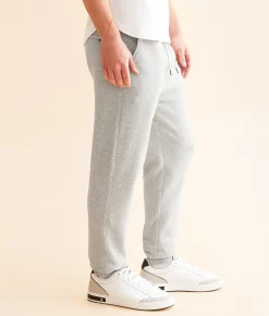 Bottoms | BKE Osage Terry Cloth Jogger Grey Heather