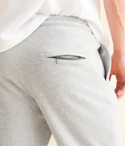 Bottoms | BKE Osage Terry Cloth Jogger Grey Heather