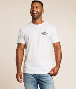 Tops|Graphic T-Shirts | Tail Chasers Club Outdoor Puppies T-Shirt White