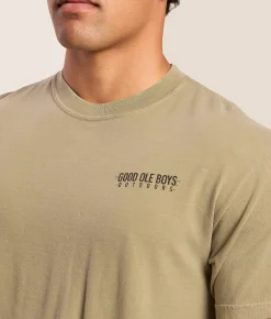 Tops|Graphic T-Shirts | Good Ole Boys Outdoors Duck Camo T-Shirt Khaki