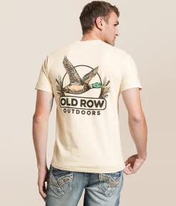 Tops|Graphic T-Shirts | Old Row Outdoors Mallard T-Shirt Ivory