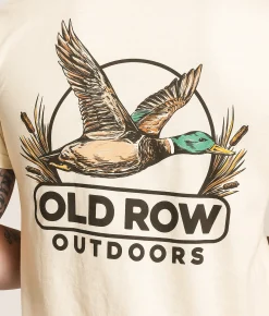 Tops|Graphic T-Shirts | Old Row Outdoors Mallard T-Shirt Ivory