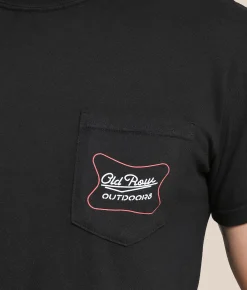 Tops|Graphic T-Shirts | Old Row Outdoors Neon Buck T-Shirt Black