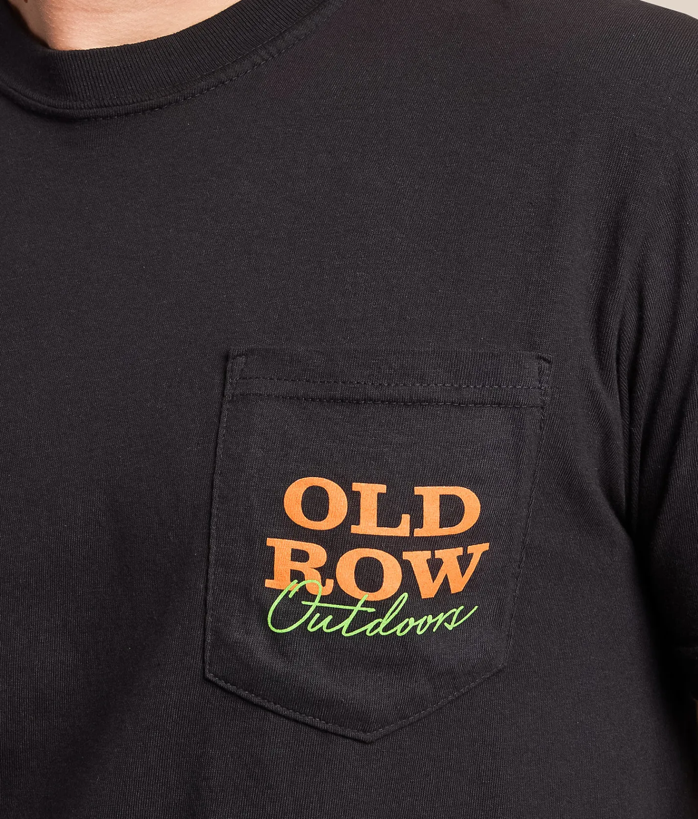 Tops | Old Row Outdoors Neon T-Shirt Black