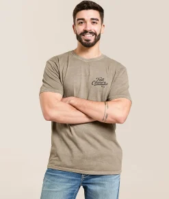Tail Chasers Club Outdoors T-Shirt Fallen Rock Pigment Dye Sale