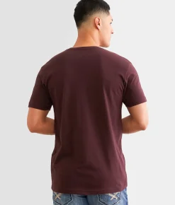 Kimes Ranch Outlier T-Shirt Oxblood Sale