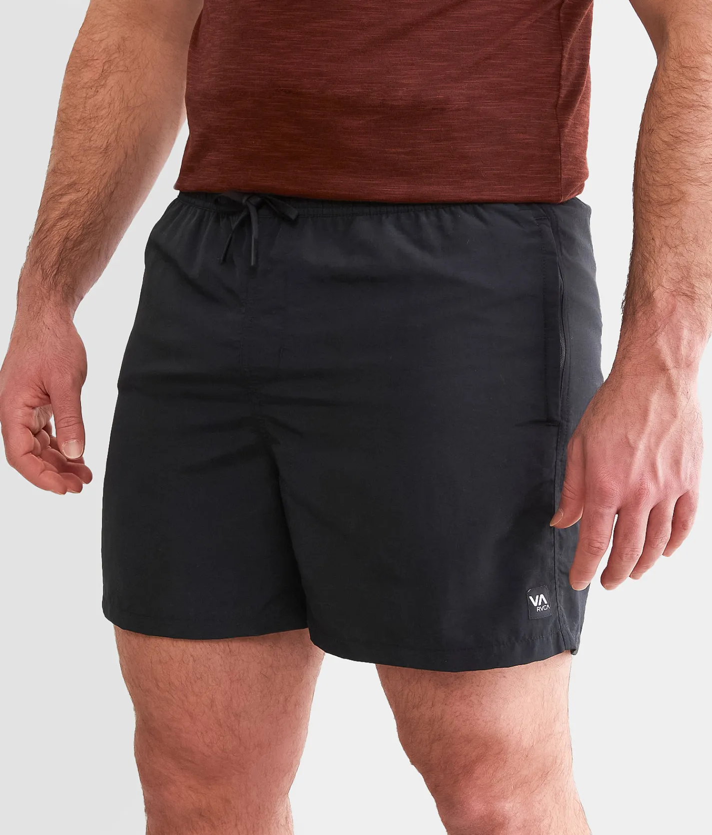 Bottoms|Activewear | RVCA Outsider Basecamp Training Short Black