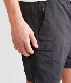 RVCA Outsider Packable Cargo Short Black Outlet