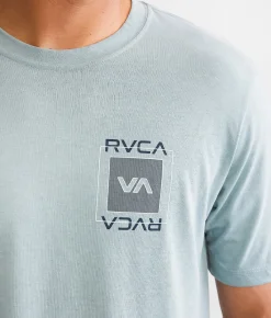 Graphic T-Shirts|Activewear | RVCA Overlays Sport T-Shirt Scrub Heather