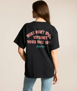 Tops | Wrangler® x Lainey Wilson Oversized T-Shirt Black