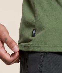 Veece Overspray T-Shirt Olive Heather Sale