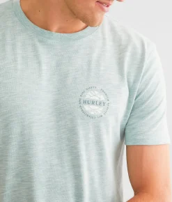 Hurley Over Under T-Shirt Teal Best