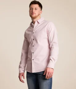 Tops | Departwest Oxford Standard Stretch Shirt Light Pink