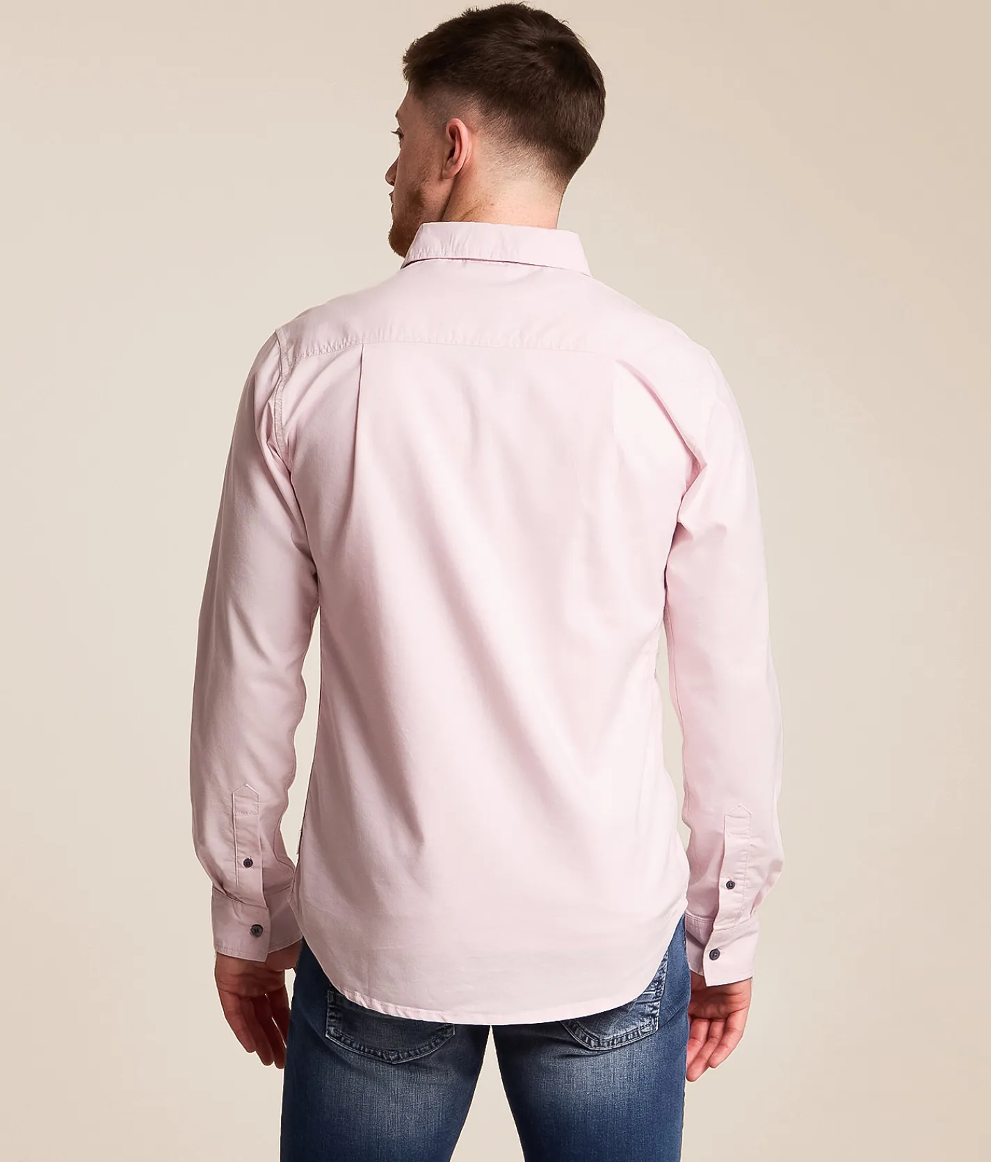 Tops | Departwest Oxford Standard Stretch Shirt Light Pink