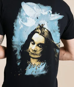 Tops|Graphic T-Shirts | Screen Stars Ozzy Dove Band T-Shirt Black