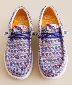 HEYDUDE™ Pabst Blue Ribbon Shoe Red Sale