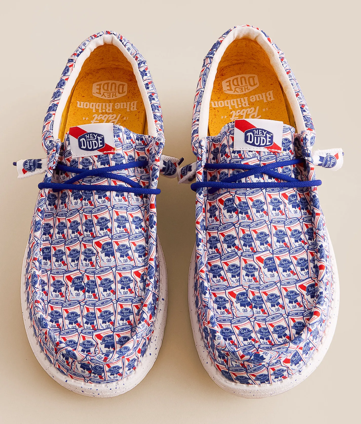HEYDUDE™ Pabst Blue Ribbon Shoe Red Sale