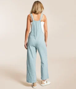 Rompers & Jumpsuits | Billabong Pacific Time Jumpsuit Blue Fog