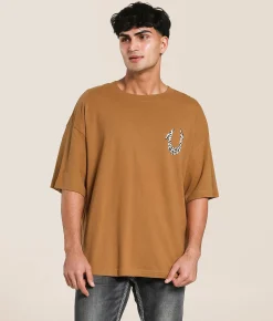 Graphic T-Shirts | True Religion Painted Oversized T-Shirt Chipmunk