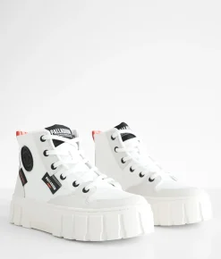 Palladium Pallatower Hi Platform Sneaker Star White Outlet