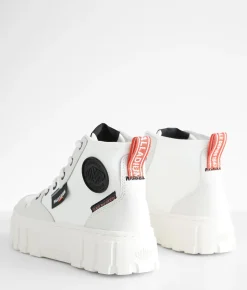 Palladium Pallatower Hi Platform Sneaker Star White Outlet