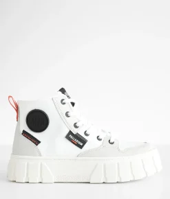 Palladium Pallatower Hi Platform Sneaker Star White Outlet