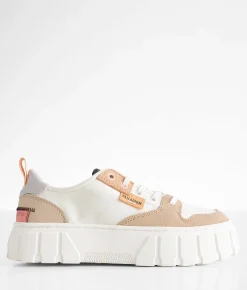 Palladium Pallatower Lo Leather Sneaker Tofu Beige Tan Online