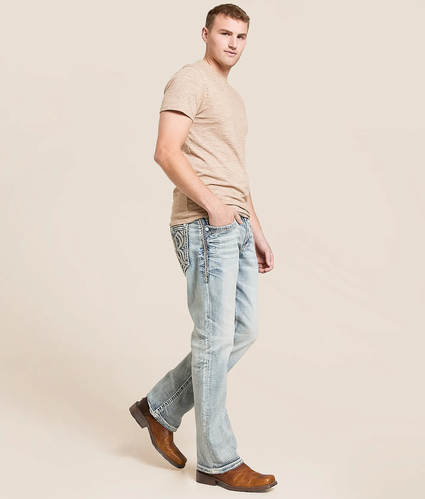 Rock Revival Palmer Boot Stretch Jean Palmer B202