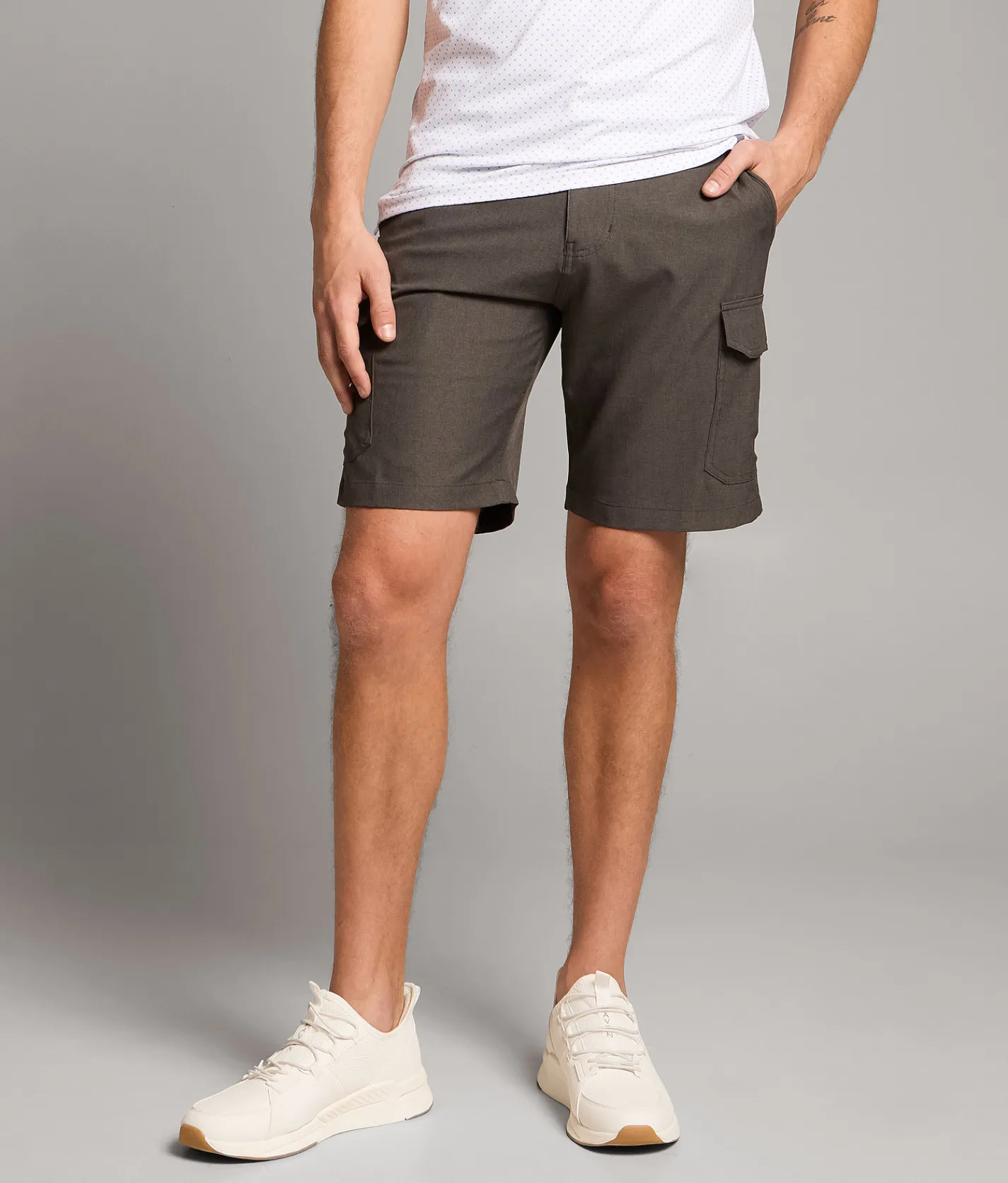Bottoms|Shorts | Maven Co-op Panoramic Cargo Stretch Short Gargoyle
