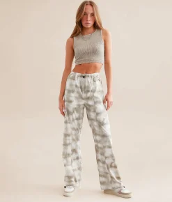 Bottoms | Gilded Intent Parachute Pant Marble Camo