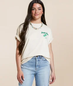 Modish Rebel Paradise Beach T-Shirt Birch Best