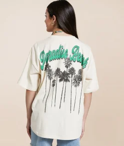 Modish Rebel Paradise Beach T-Shirt Birch Best